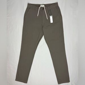 Taylor Stitch Mens The Easy Pant 31 x 34 Seersucker Canteen Olive Green A6